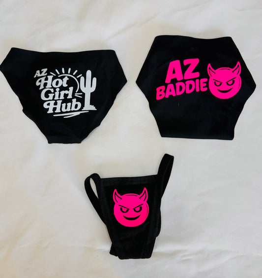 The Baddie Pack Thong Triple Pack
